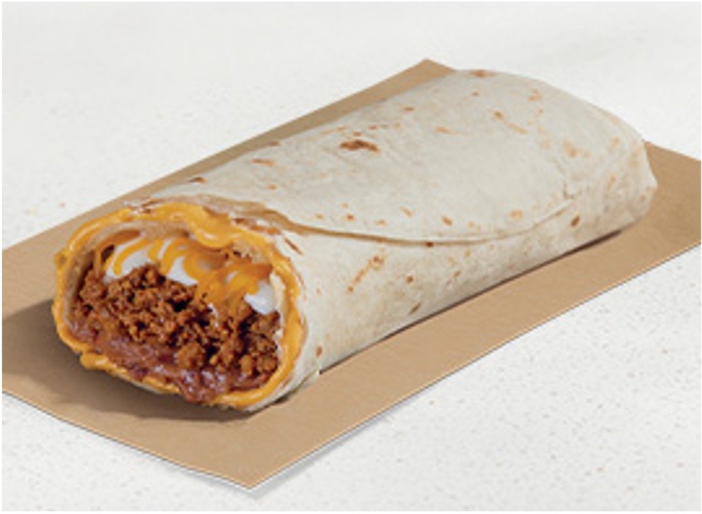 Best Seller Taco Bell Menu Items - Beefy 5-Layer Burrito