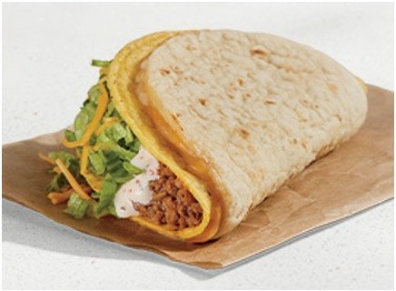 Best Seller Taco Bell Menu Items - Cheesy Gordita Crunch