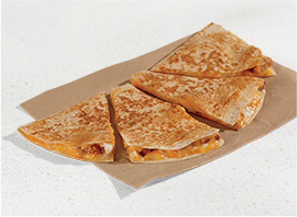 Best Seller Taco Bell Menu Items - Chicken Quesadilla