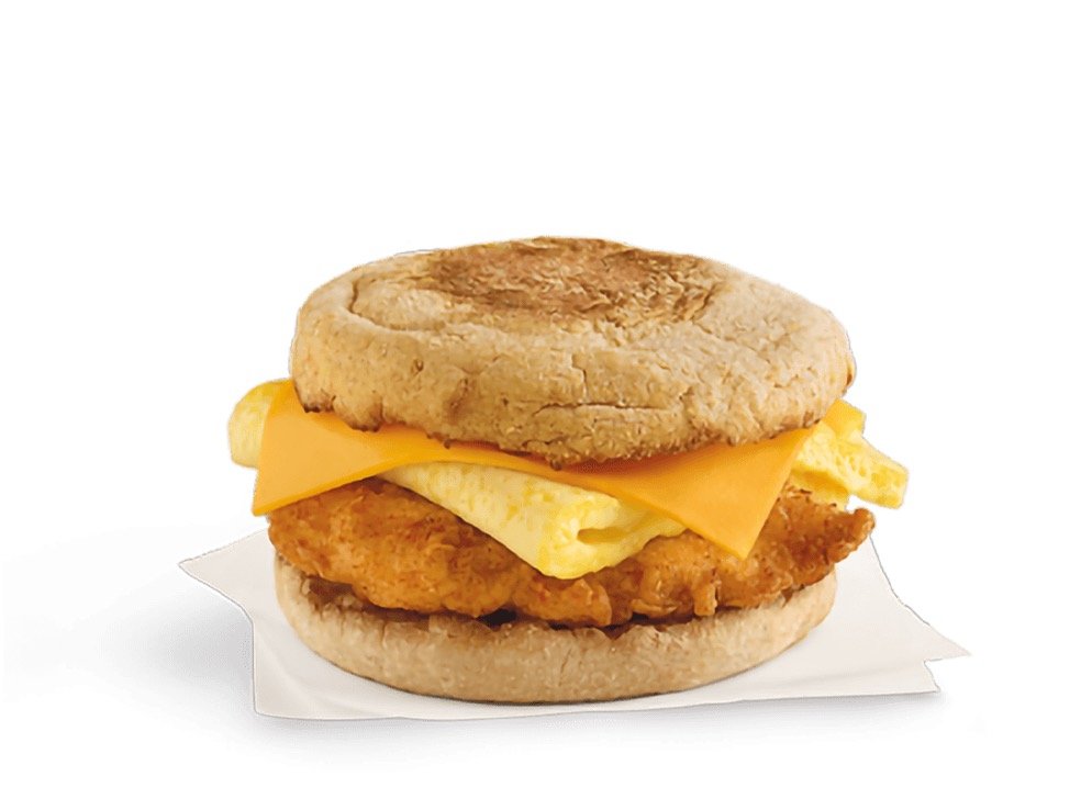 Chick Fil A Breakfast Menu - Chicken, Egg & Cheese Muffin