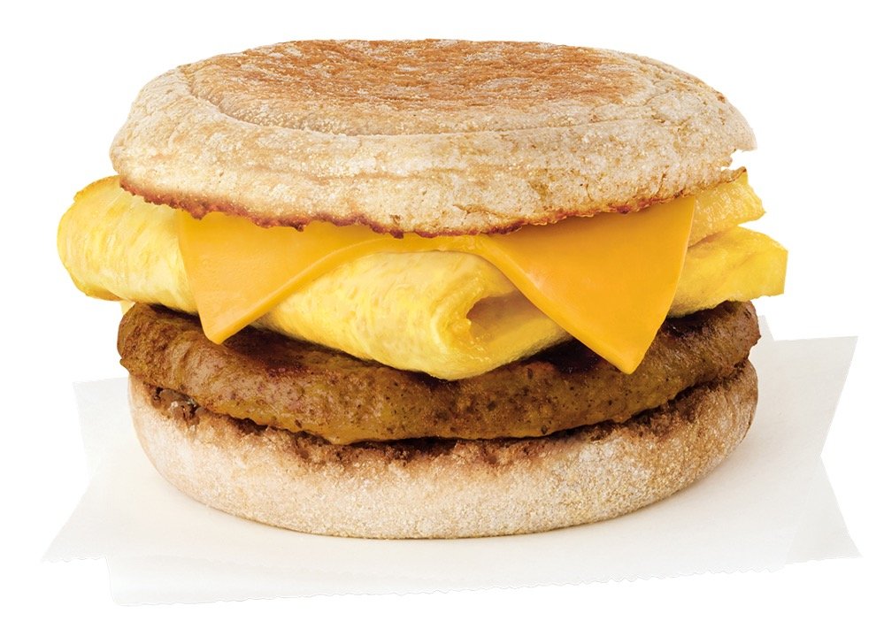 Chick Fil A Breakfast Menu - Sausage, Egg & Cheese Muffin