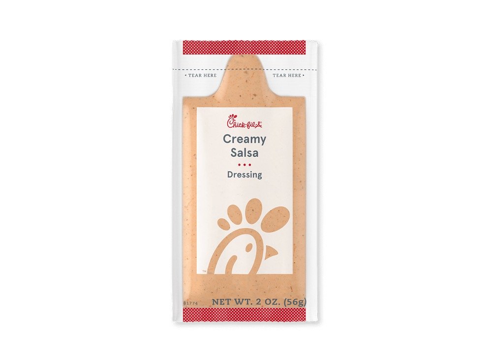 Chick Fil A Dipping Sauces and Dressings Menu - Creamy Salsa Dressing