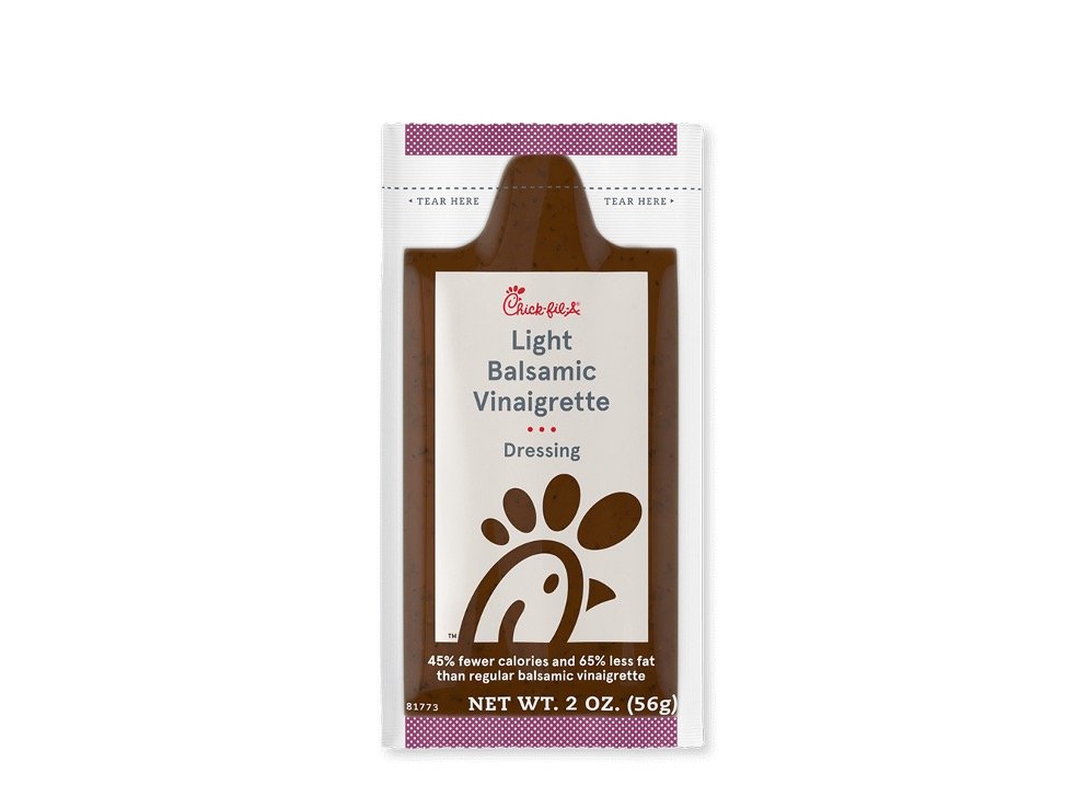 Chick Fil A Dipping Sauces and Dressings Menu - Light Balsamic Vinaigrette Dressing