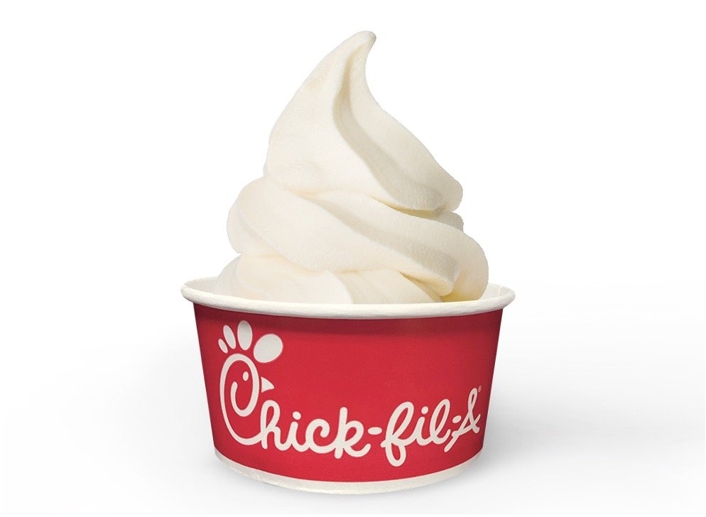 Chick Fil A Treats Menu - Chick-fil-A Icedream Cup