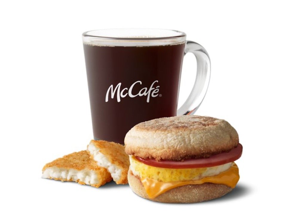 Mcdonalds Breakfast Menu - Egg McMuffin Meal