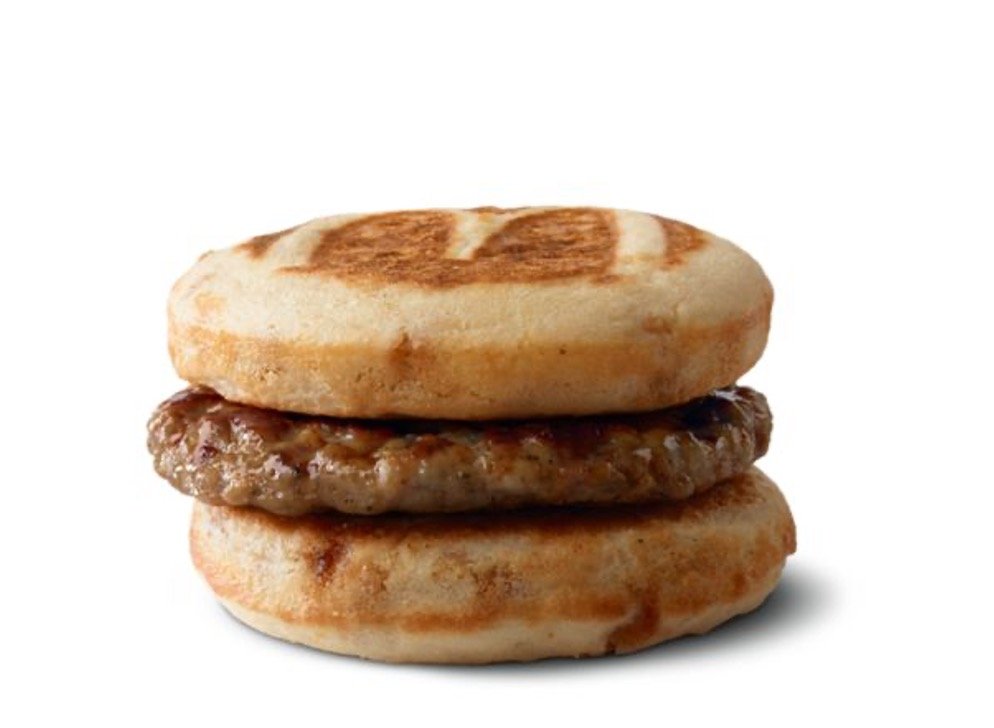 Mcdonalds Breakfast Menu - Sausage McGriddles