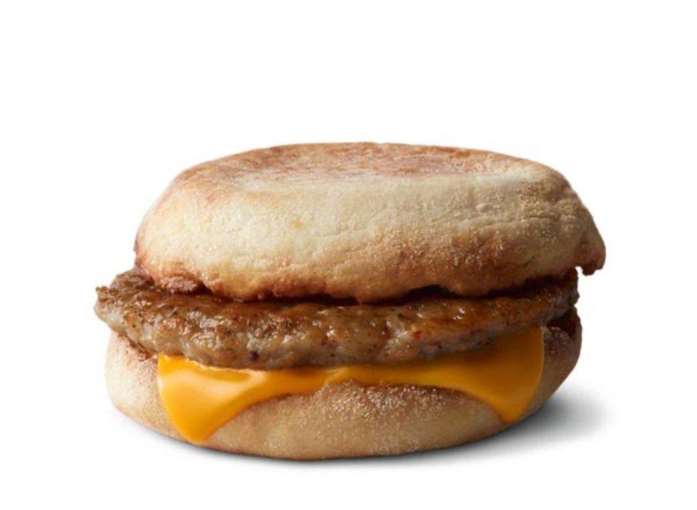 Mcdonalds Breakfast Menu - Sausage McMuffin