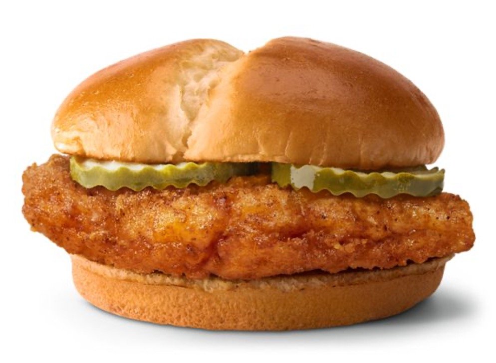 Mcdonalds Chicken & Fish Sandwiches Menu - McCrispy