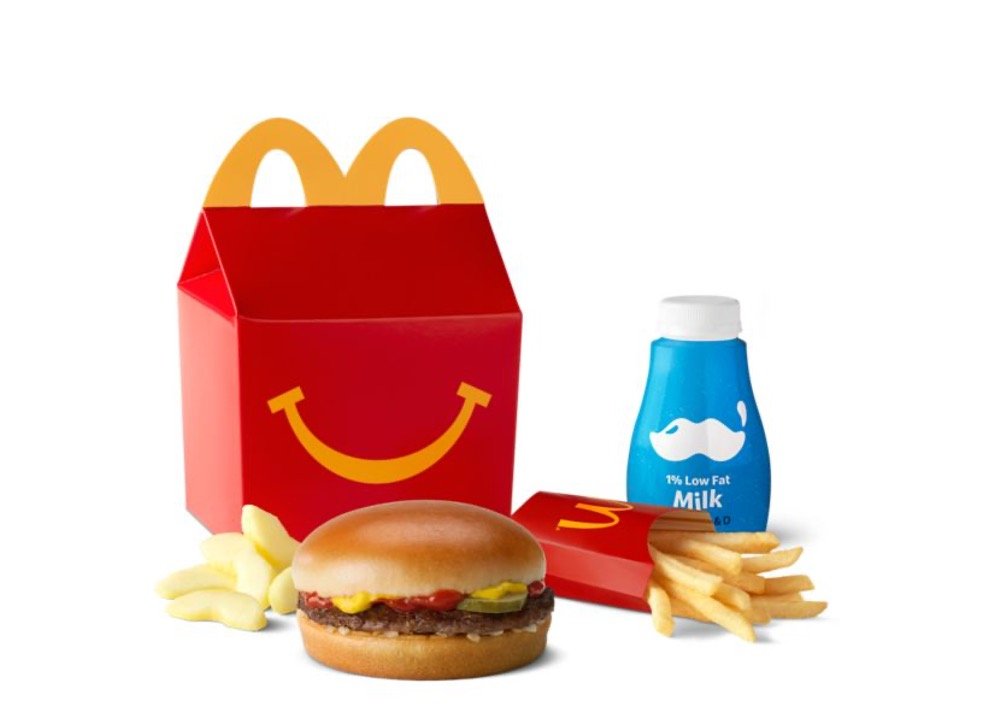 Mcdonalds Happy Meal Menu - Hamburger Happy Meal