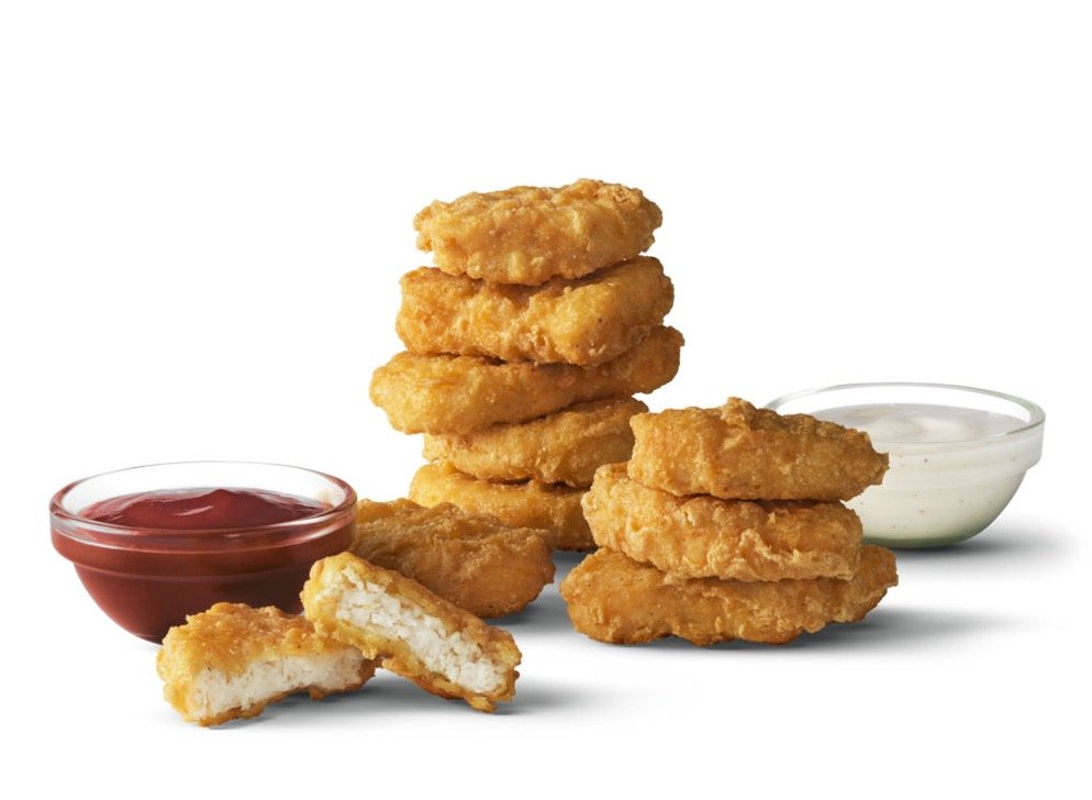 Mcdonalds McNuggets Menu - 10 piece