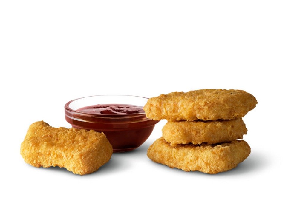 Mcdonalds McNuggets Menu - 4 piece