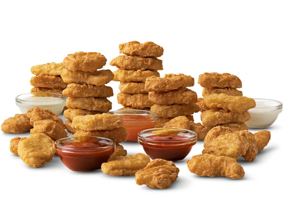 Mcdonalds McNuggets Menu - 40 piece