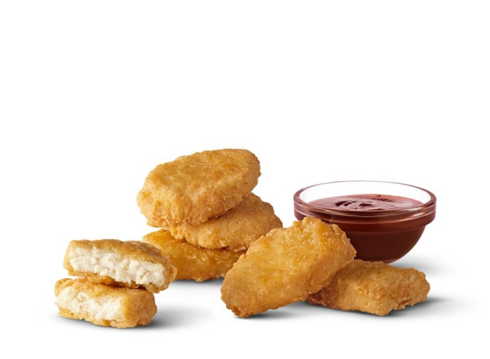 Mcdonalds McNuggets Menu - 6 piece