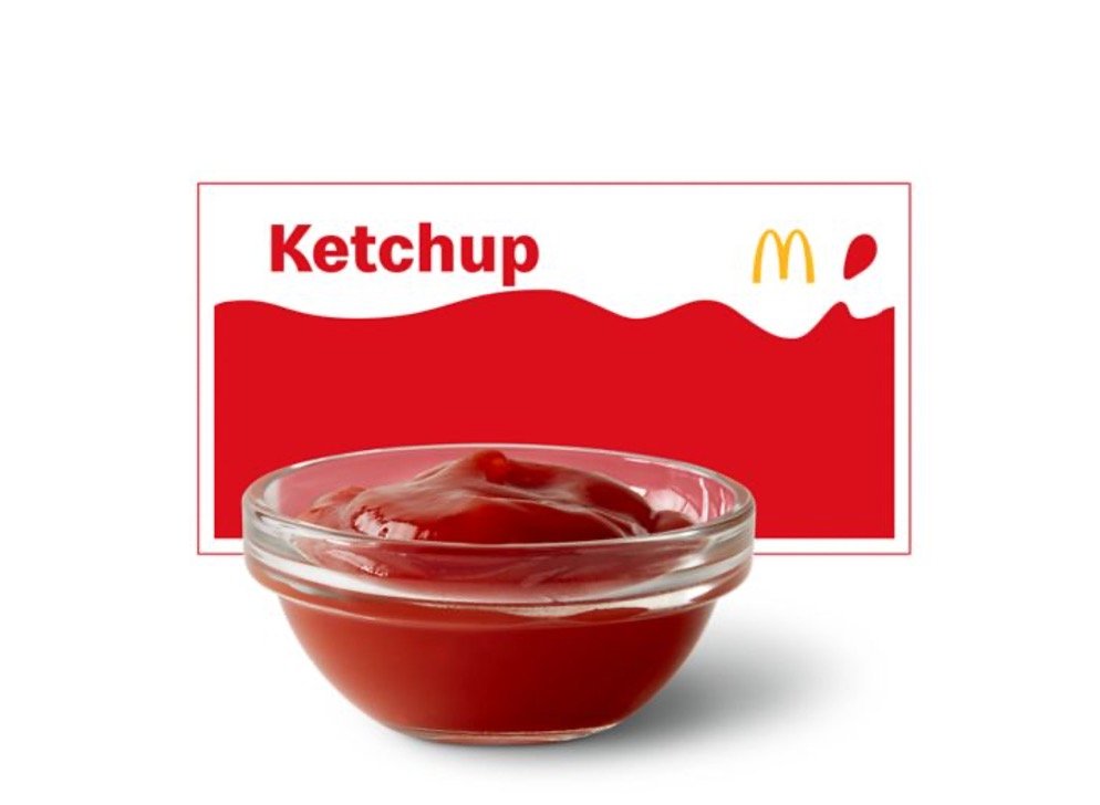 Mcdonalds Sauce Menu - Ketchup Packet