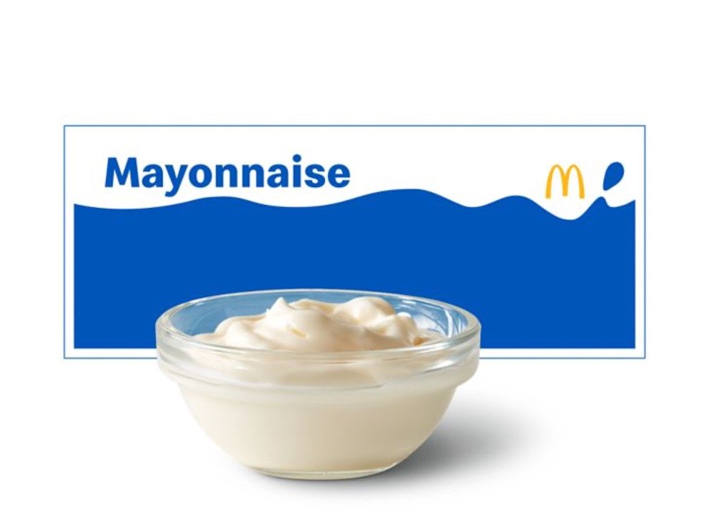 Mcdonalds Sauce Menu - Mayonnaise Packet