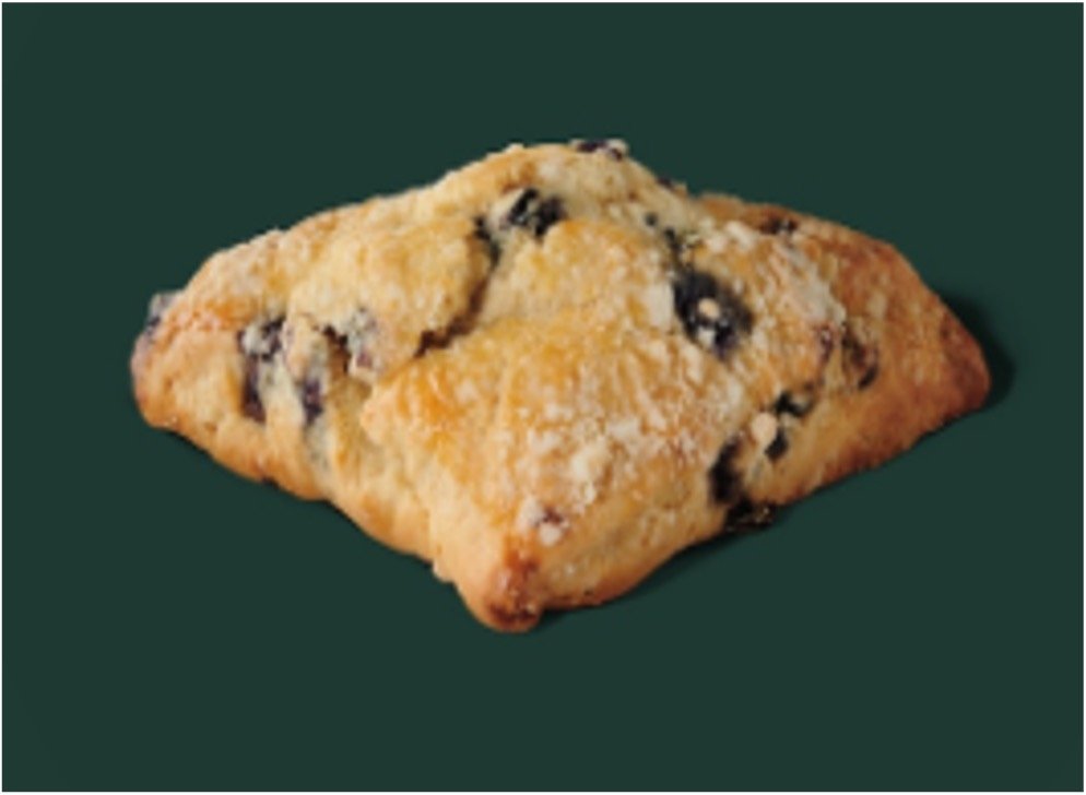 StarBucks Bakery Menu - Blueberry Scone