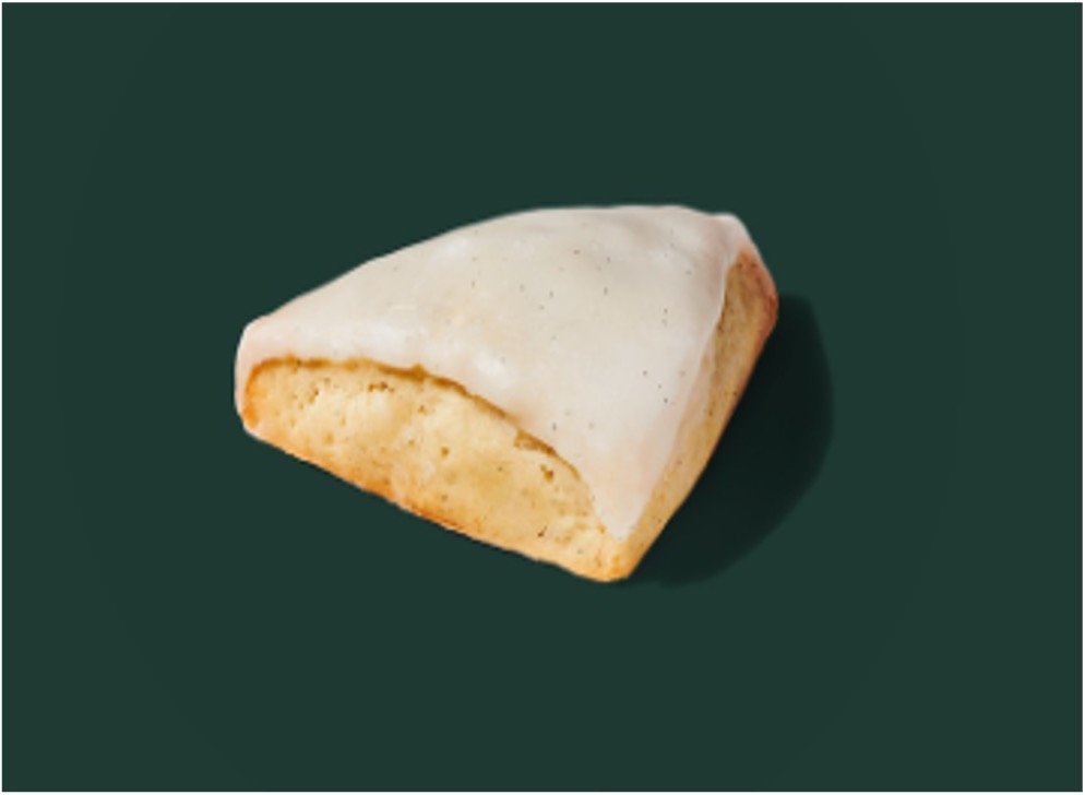 StarBucks Bakery Menu - Petite Vanilla Bean Scone