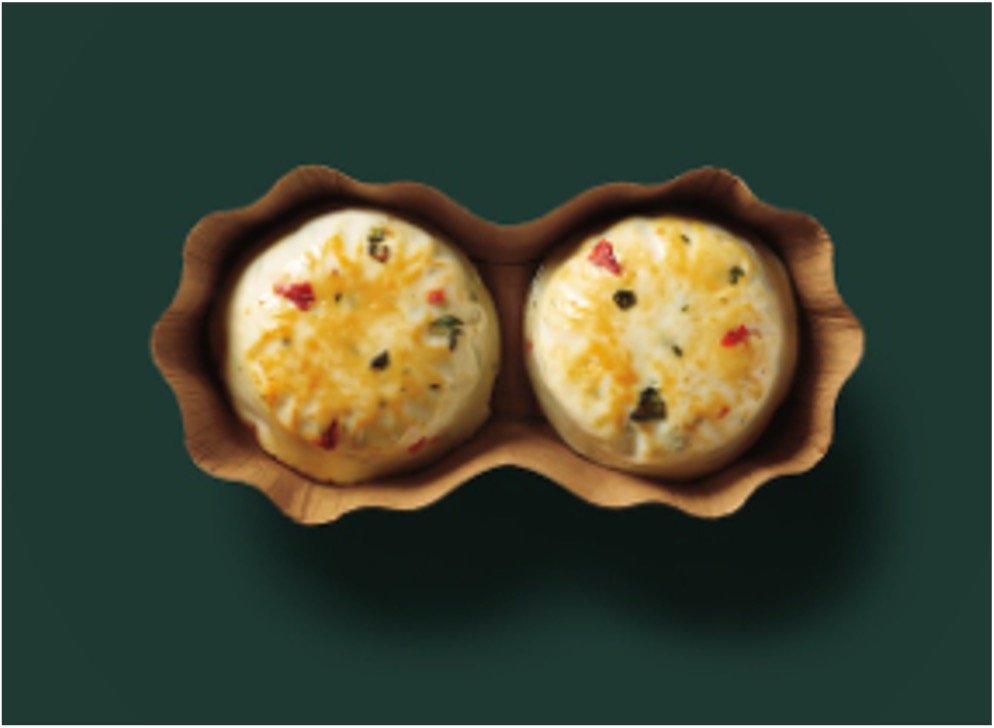 StarBucks Breakfast Menu - Egg White & Roasted Red Pepper Egg Bites