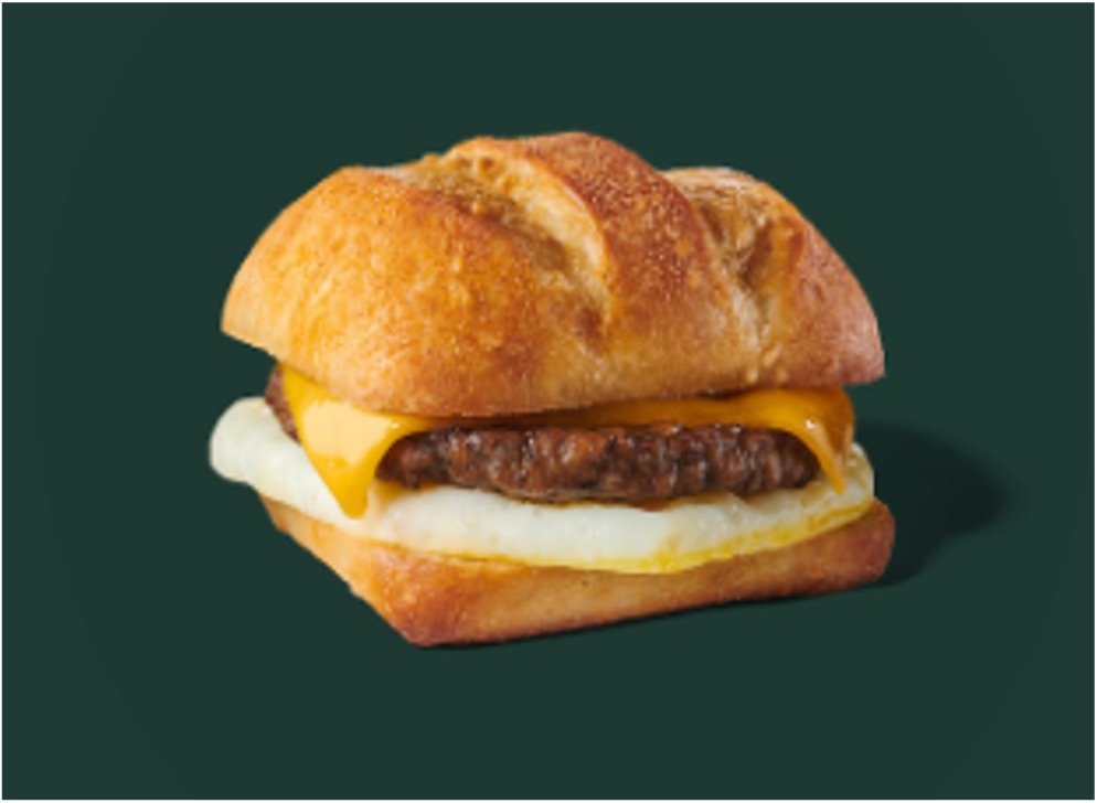 StarBucks Breakfast Menu - Impossible Breakfast Sandwich