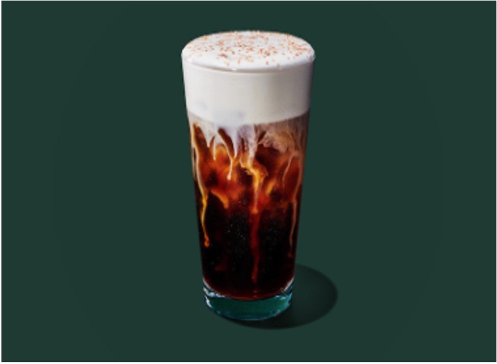 StarBucks Cold Coffees Menu - Pistachio Cream Cold Brew