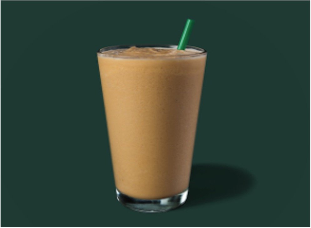 StarBucks Frappuccino Blended Beverages Menu - Espresso Frappuccino Blended Beverage