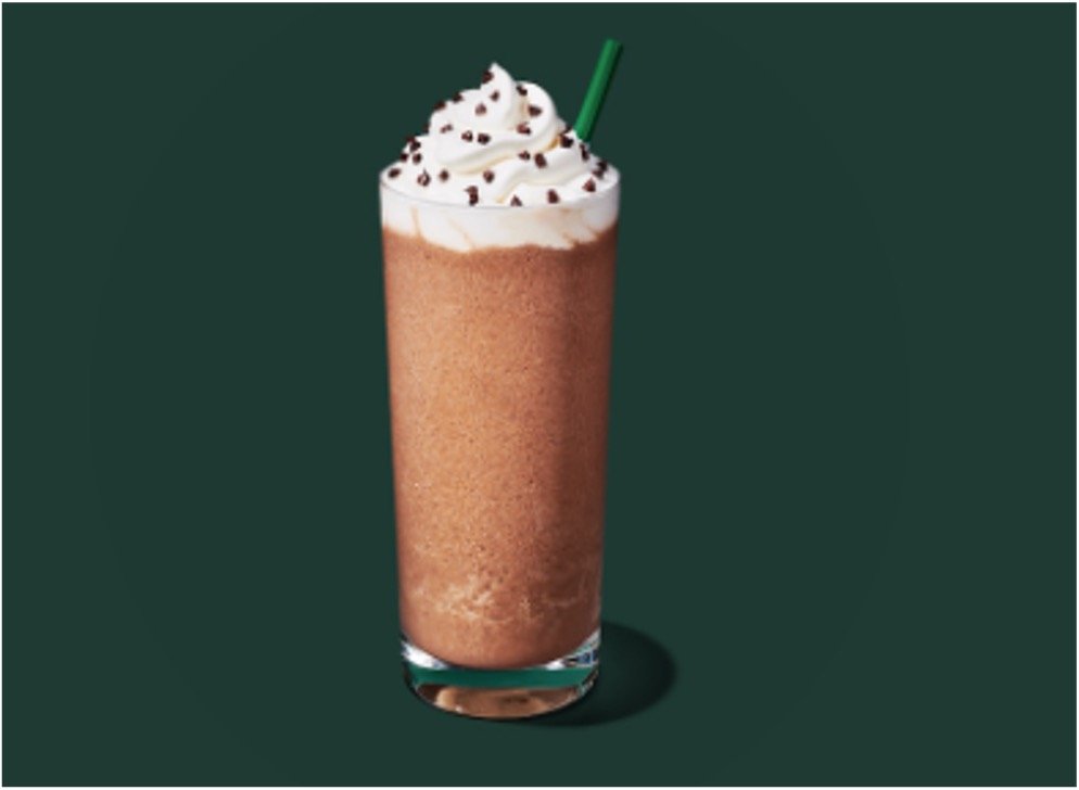 StarBucks Frappuccino Blended Beverages Menu - Sugar Cookie Almondmilk Frappuccino Blended Beverage