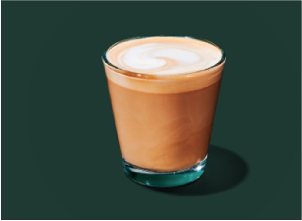 StarBucks Hot Coffees Menu - Cortado