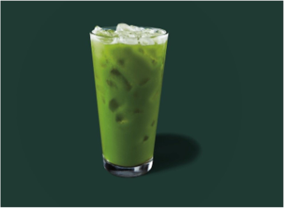 StarBucks Iced Tea & Lemonade Menu - Iced Matcha Lemonade