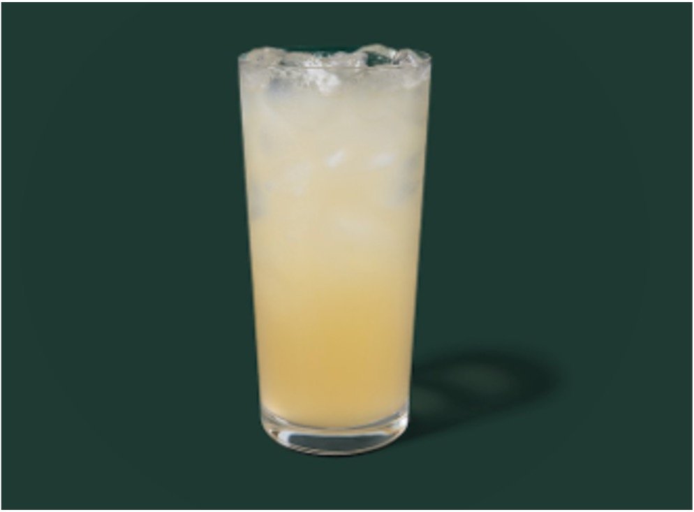 StarBucks Iced Tea & Lemonade Menu - Lemonade