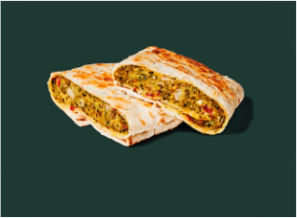 StarBucks Lunch Menu - Spicy Falafel Pocket