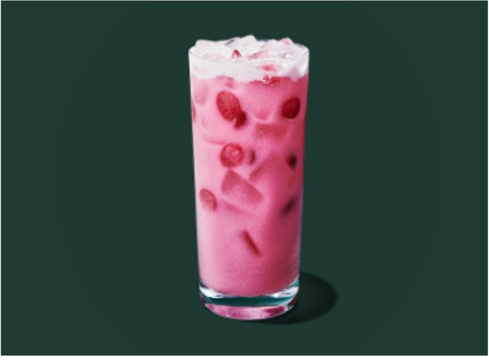 StarBucks Refreshers Beverages Menu - Cran-Merry Drink