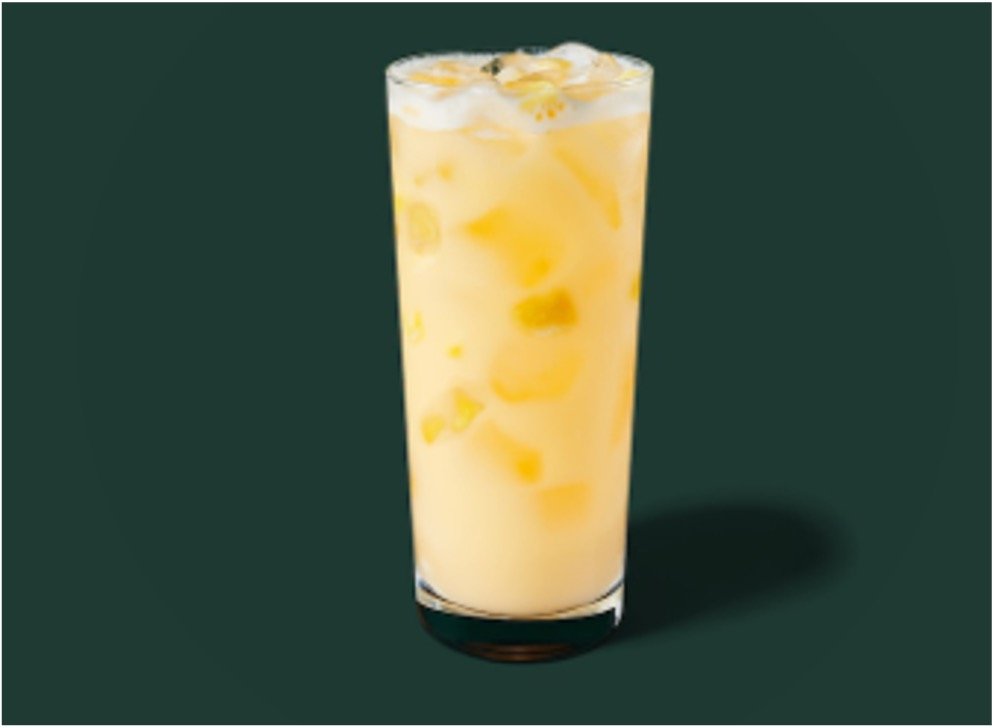 StarBucks Refreshers Beverages Menu - Paradise Drink