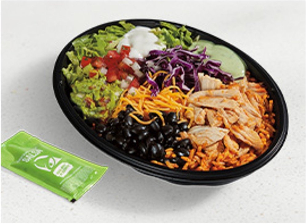 Taco Bell Bowls Menu Items - Cantina Chicken Bowl
