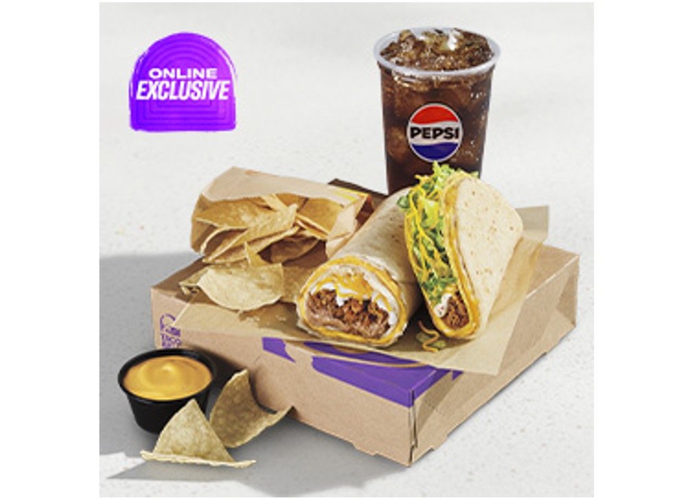 Taco Bell Menu Items - Build Your Own Luxe Cravings Box