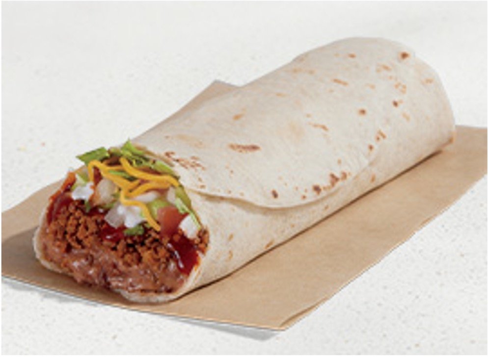 Taco Bell Menu Items - Burrito Supreme