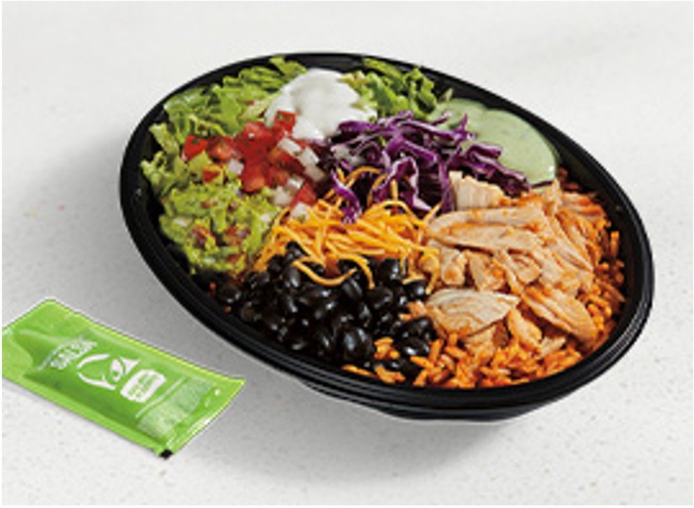 Taco Bell Menu Items - Cantina Chicken Bowl