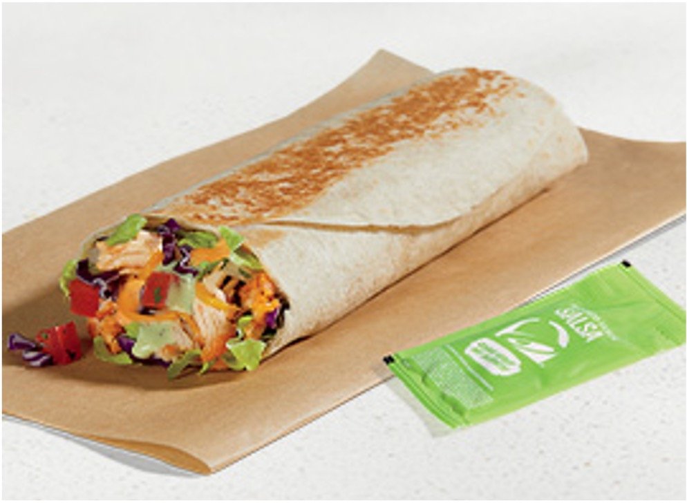 Taco Bell Menu Items - Cantina Chicken Burrito