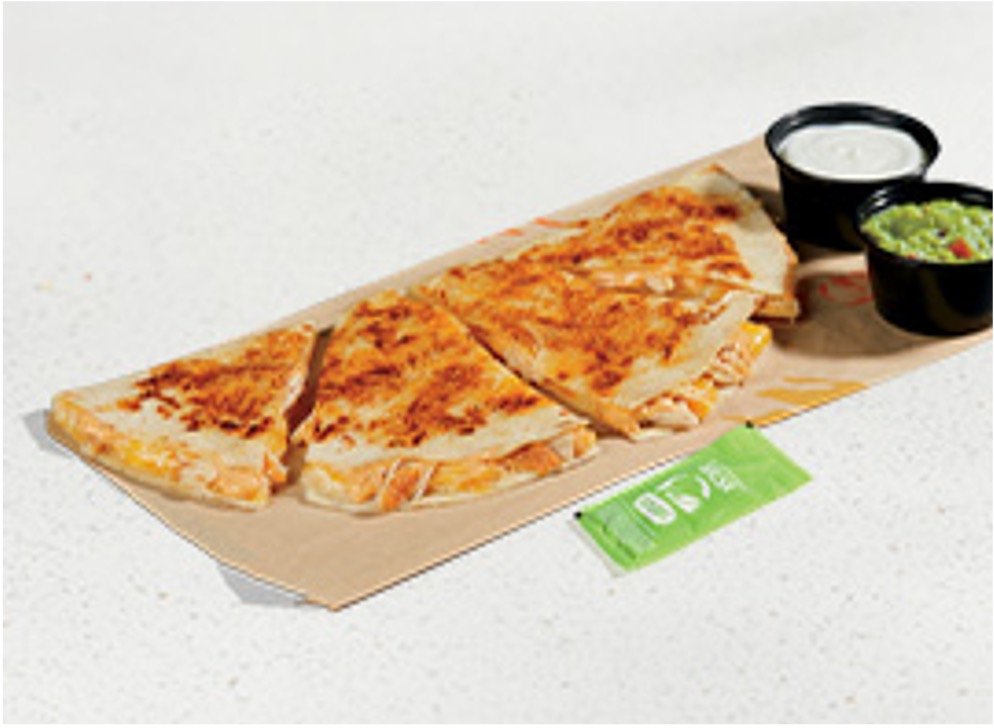 Taco Bell Menu Items - Cantina Chicken Quesadilla