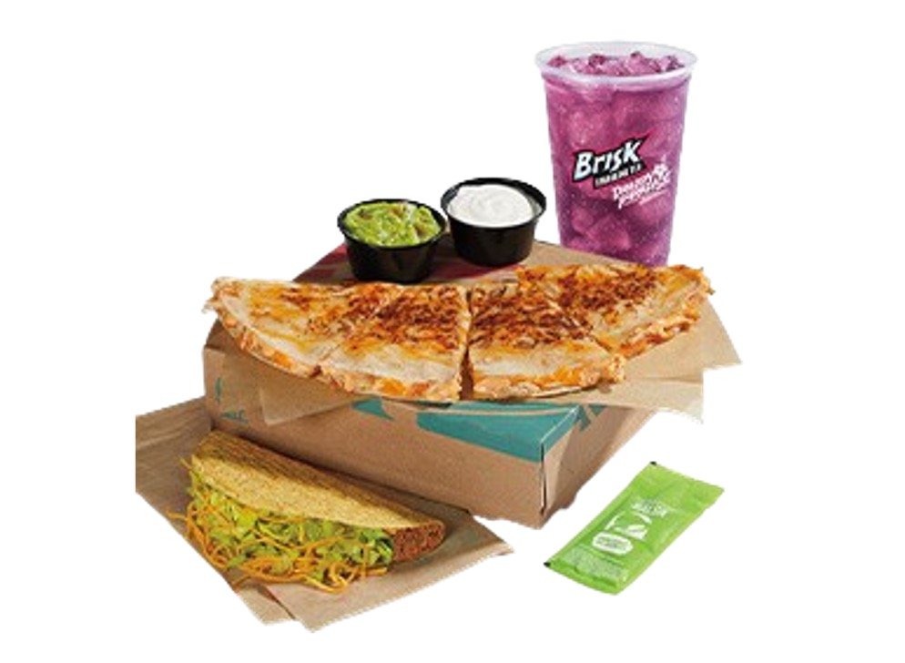 Taco Bell Menu Items - Cantina Chicken Quesadilla Meal