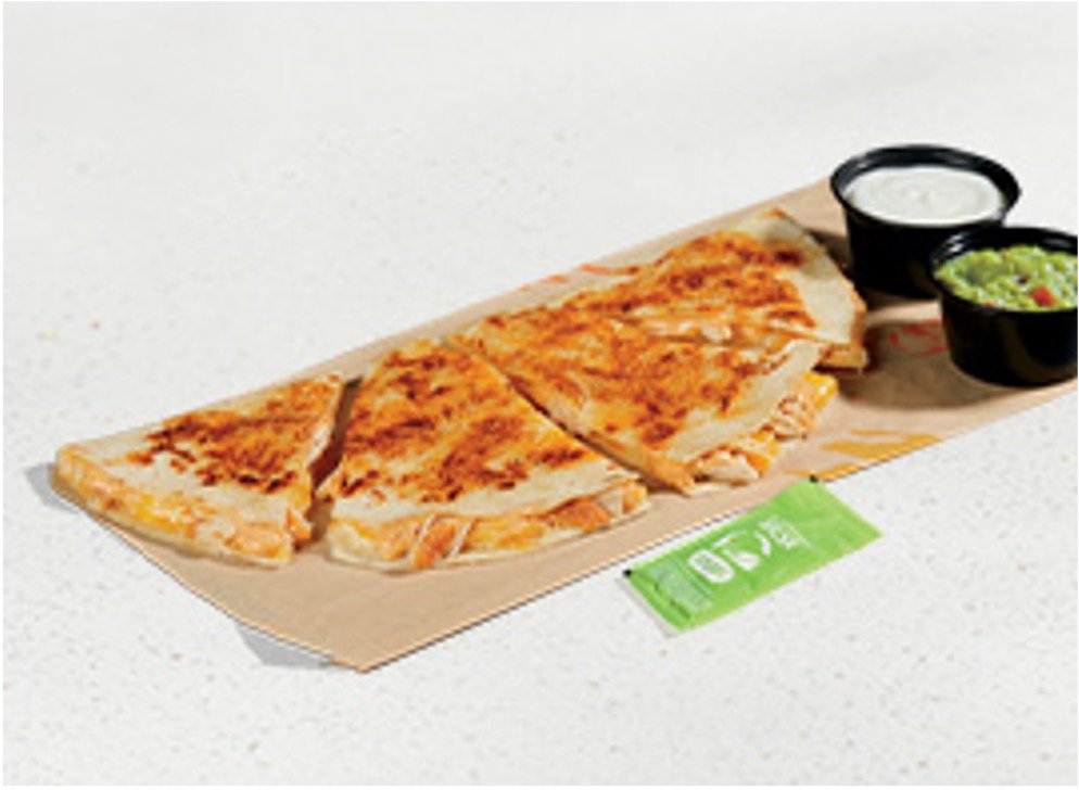 Taco Bell Menu Items - Cantina Chicken Quesadilla
