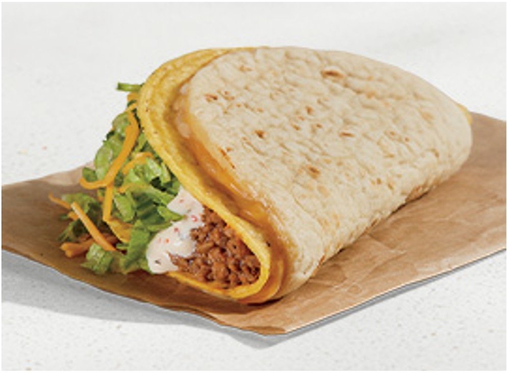 Taco Bell Menu Items - Cheesy Gordita Crunch