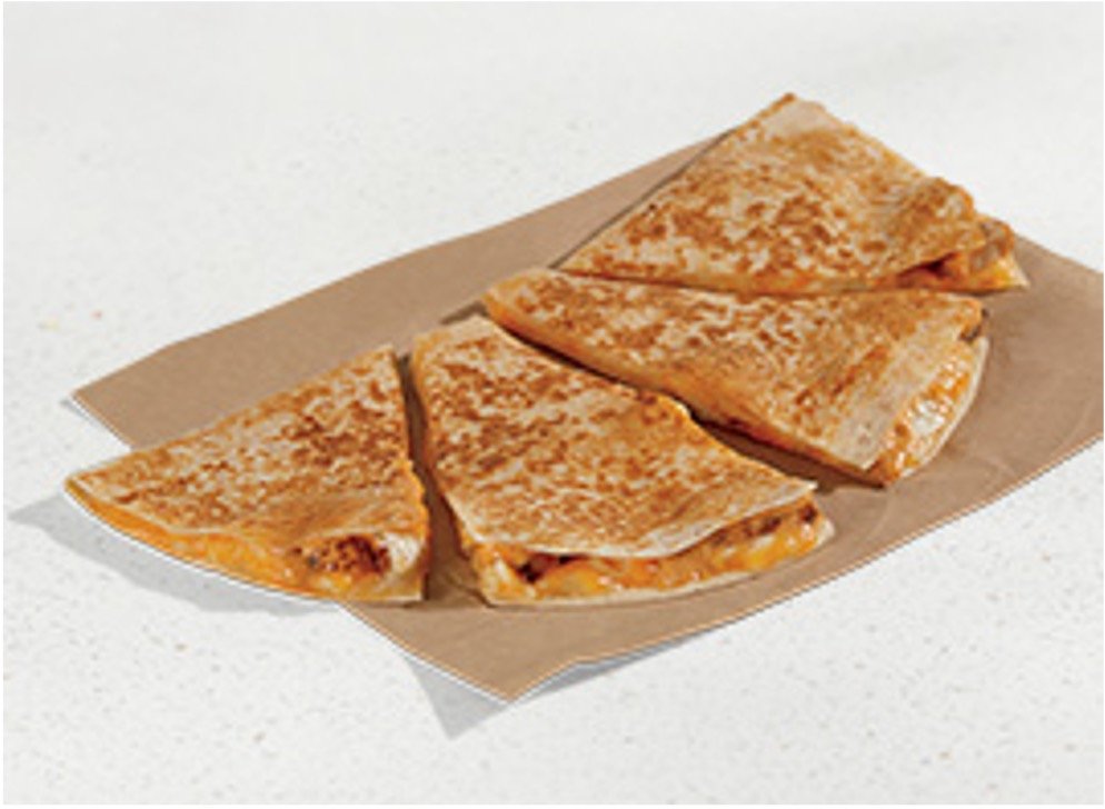 Taco Bell Menu Items - Chicken Quesadilla