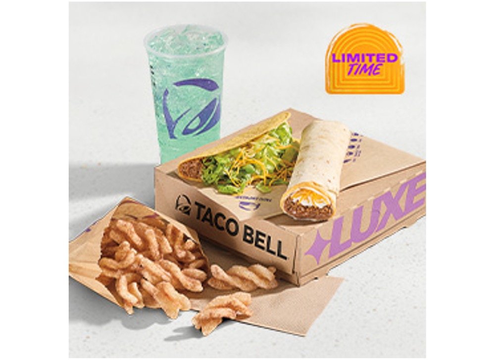 Taco Bell Menu Items - Classic Luxe Box
