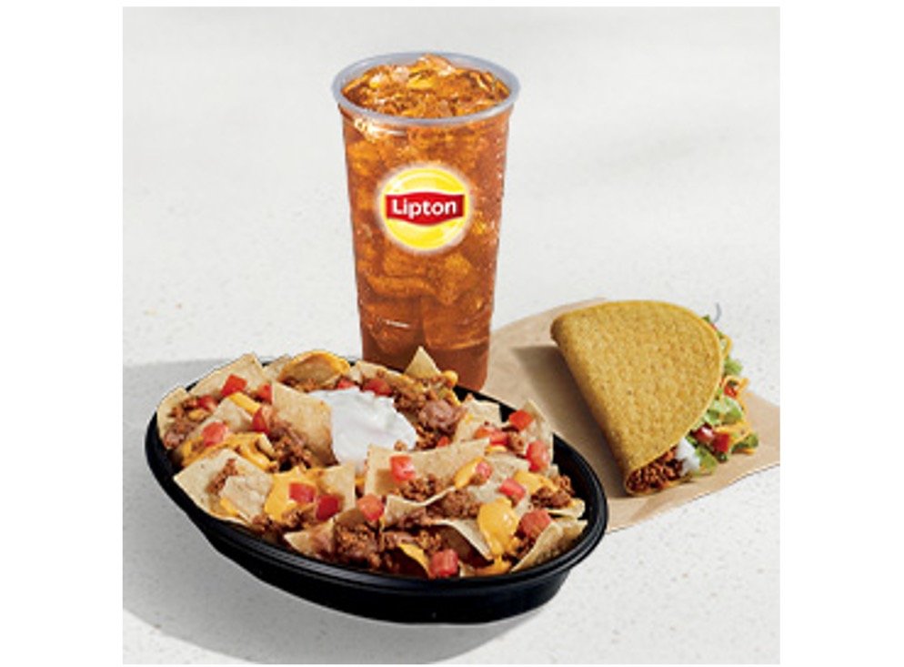 Taco Bell Menu Items - Nachos BellGrande Combo