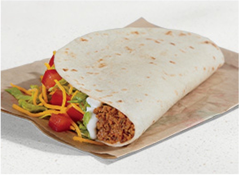 Taco Bell Menu Items - Soft Taco Supreme