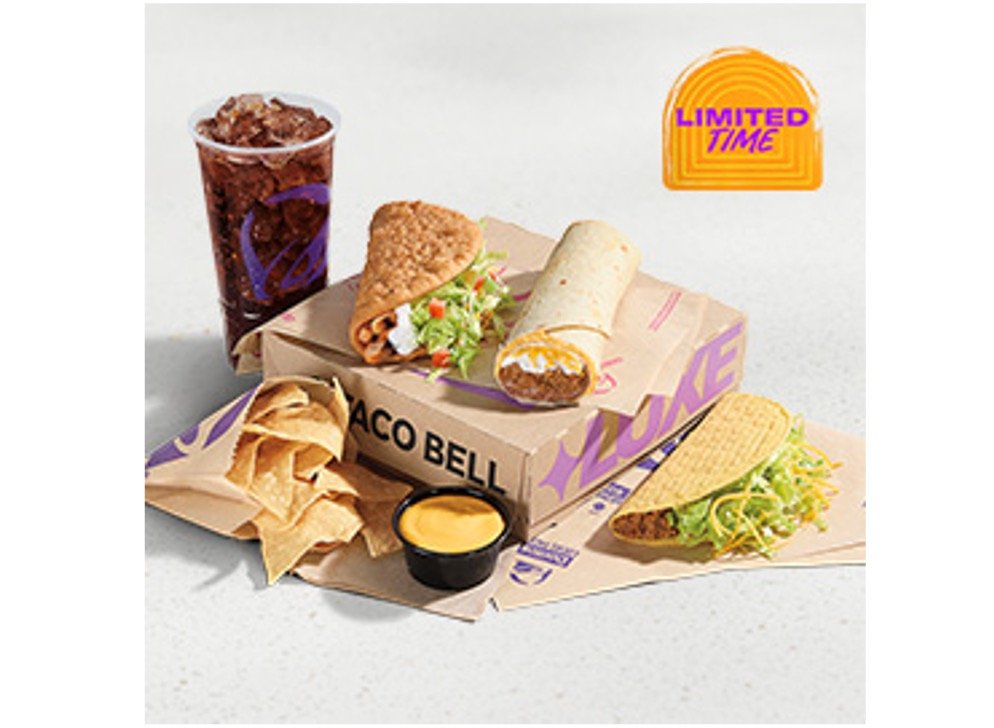 Taco Bell Menu Items - Supreme Luxe Box