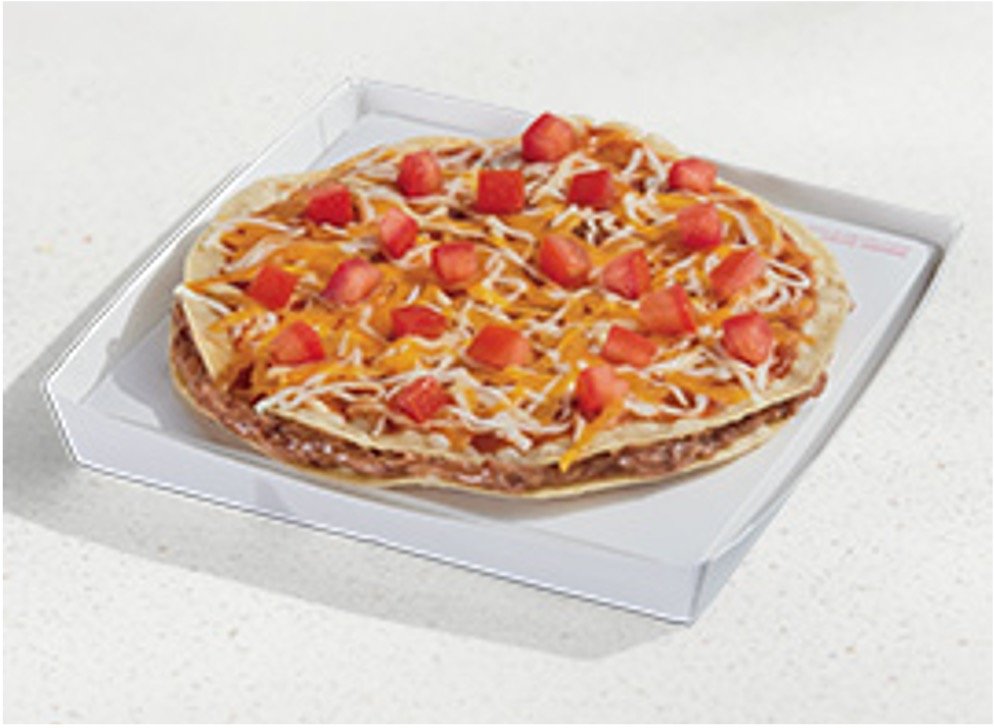 Taco Bell Menu Items - Veggie Mexican Pizza