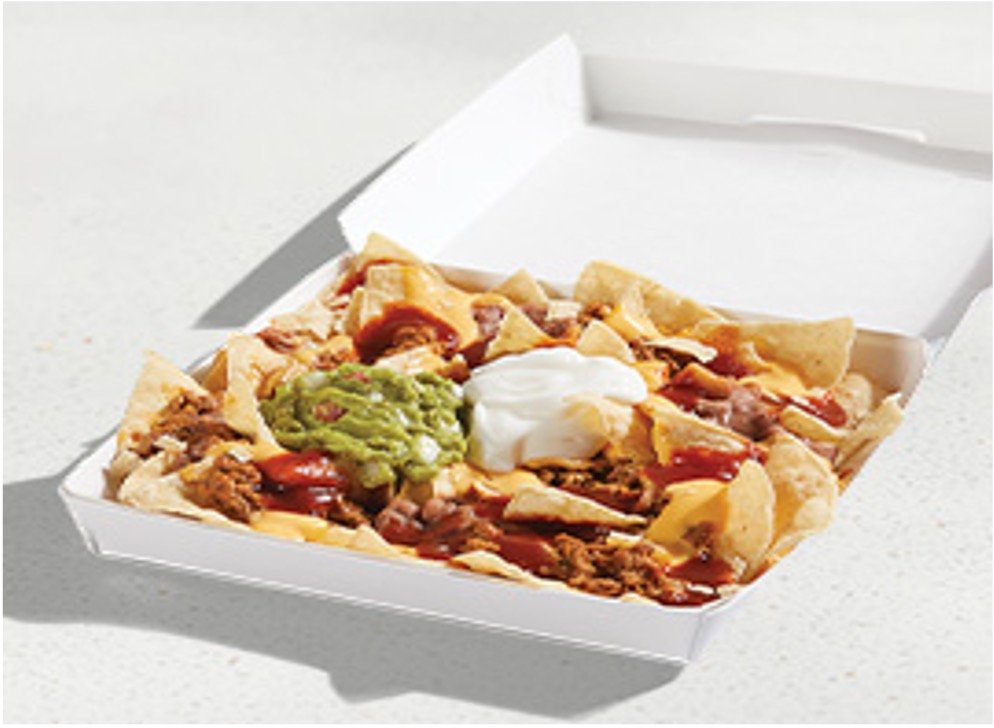 Taco Bell Nachos Menu Items - Loaded Beef Nachos