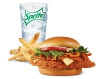 Wendys Menu - Ghost Pepper Ranch Chicken Sandwich Combo