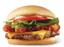 Wendys Menu - Jr. Bacon Cheeseburger